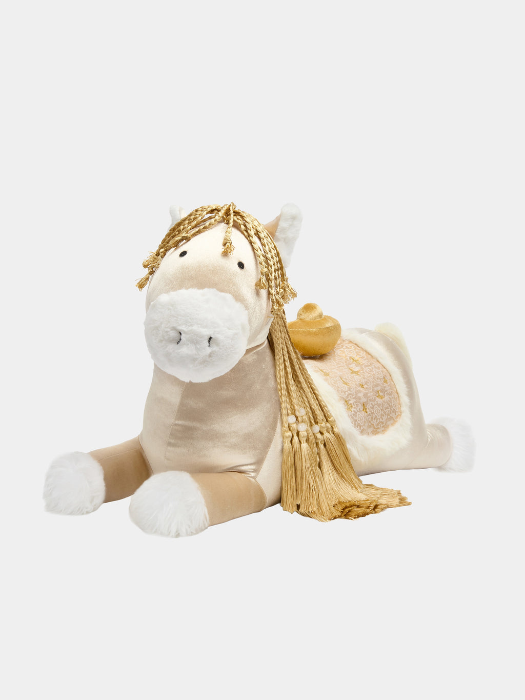 "Year of the Horse" Fluffy Body Pillow – Money Is on the Way (Mini Version)