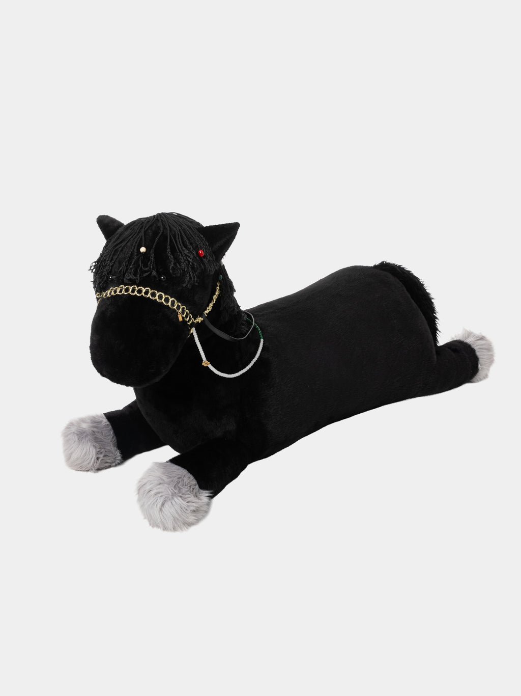 "Year of the Horse" Fluffy Body Pillow – You Are the Dark Horse