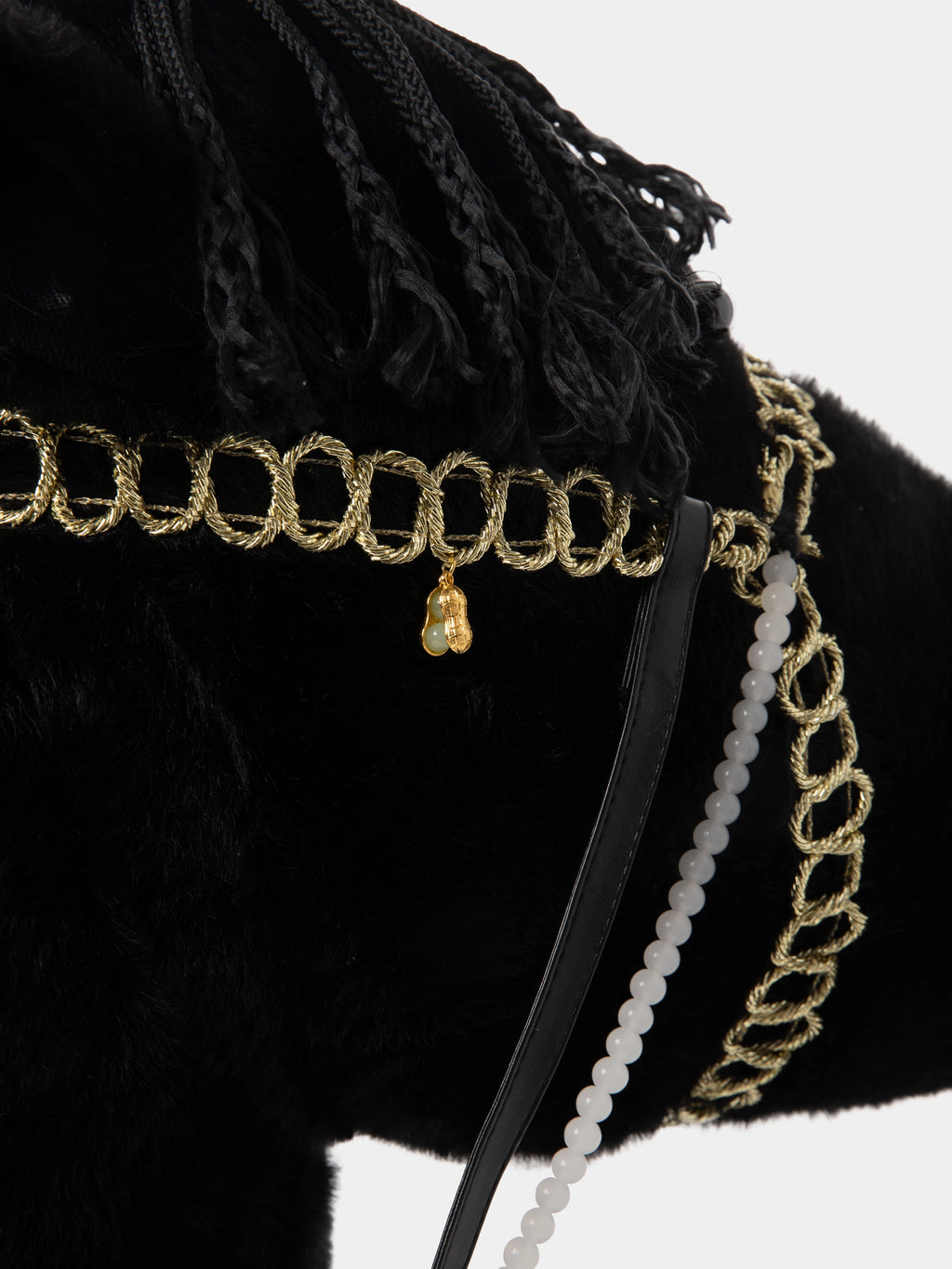 "Year of the Horse" Fluffy Body Pillow – You Are the Dark Horse