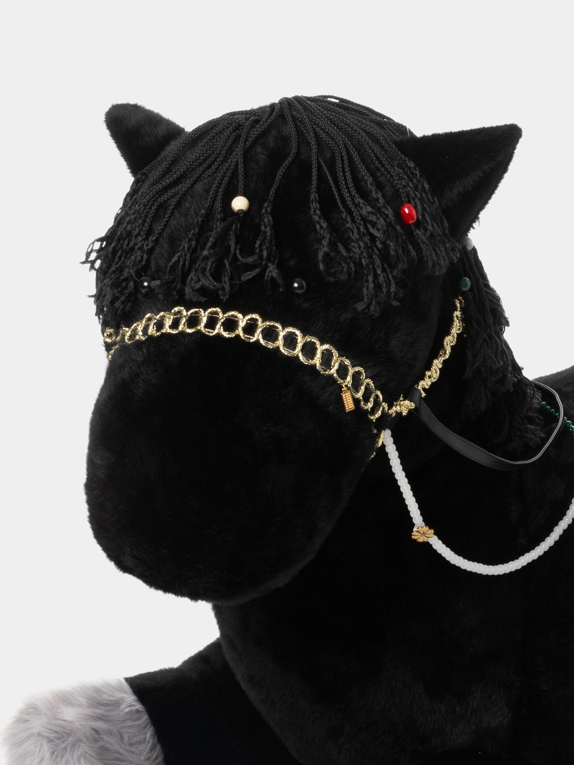 "Year of the Horse" Fluffy Body Pillow – You Are the Dark Horse