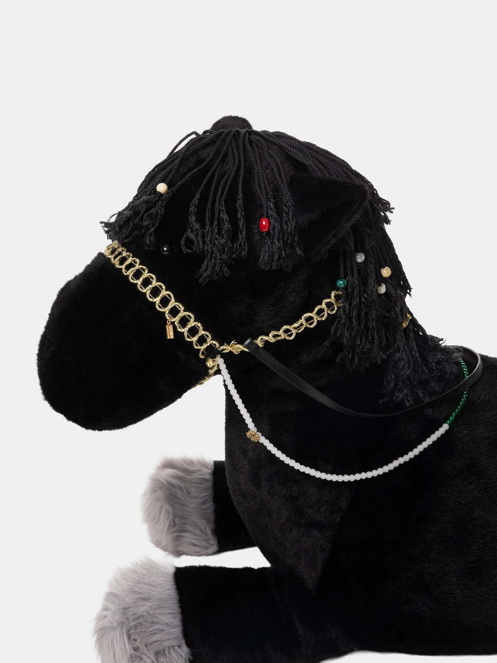 "Year of the Horse" Fluffy Body Pillow – You Are the Dark Horse