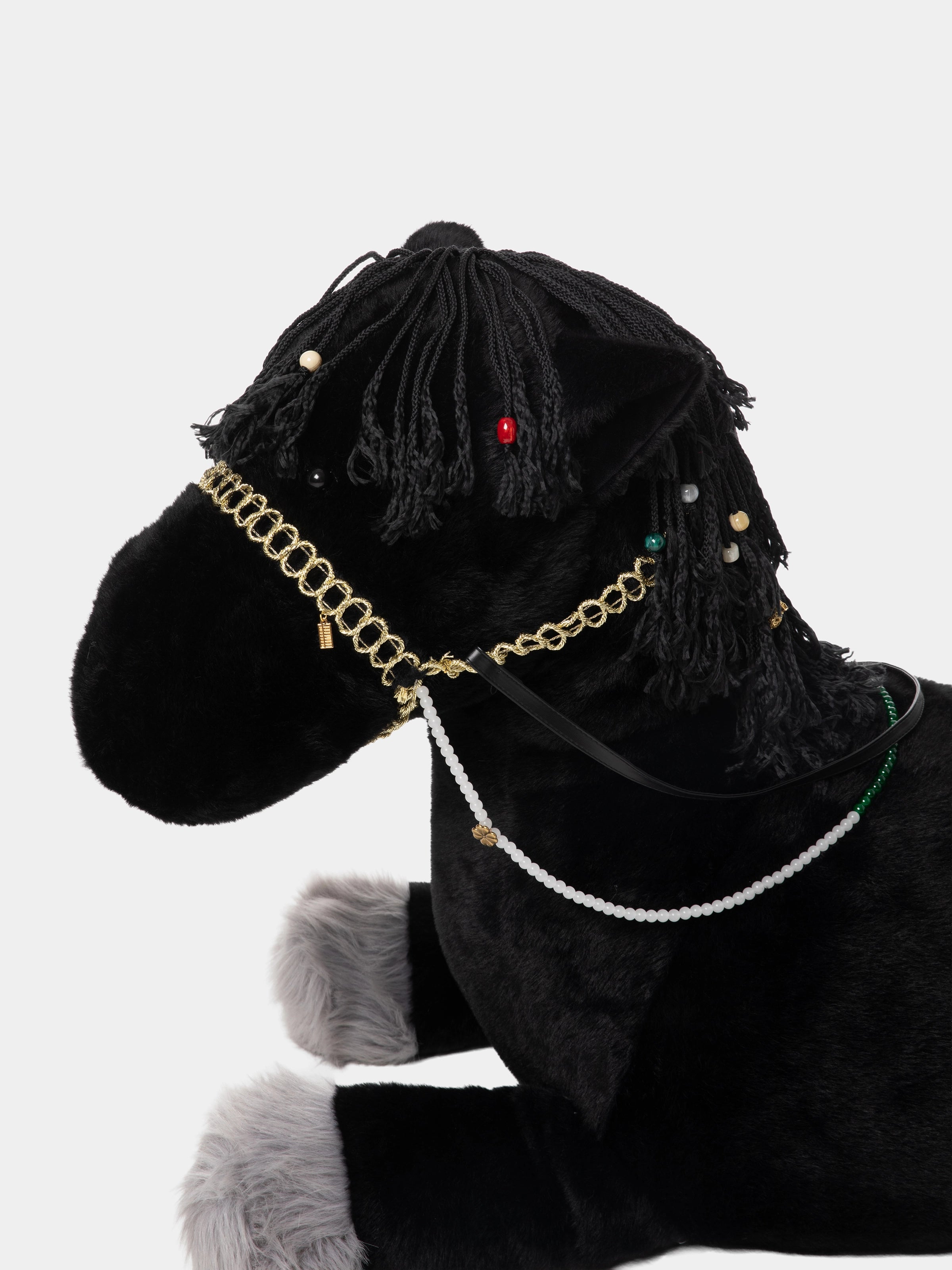 "Year of the Horse" Fluffy Body Pillow – You Are the Dark Horse