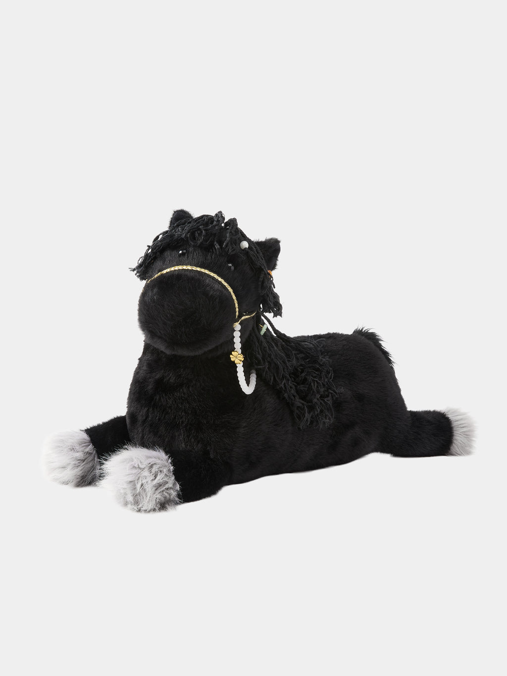 "Year of the Horse" Fluffy Body Pillow – You Are the Dark Horse (Mini Version)