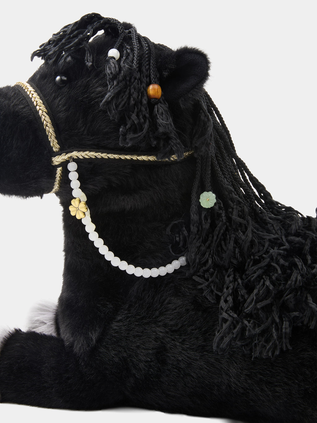 "Year of the Horse" Fluffy Body Pillow – You Are the Dark Horse (Mini Version)