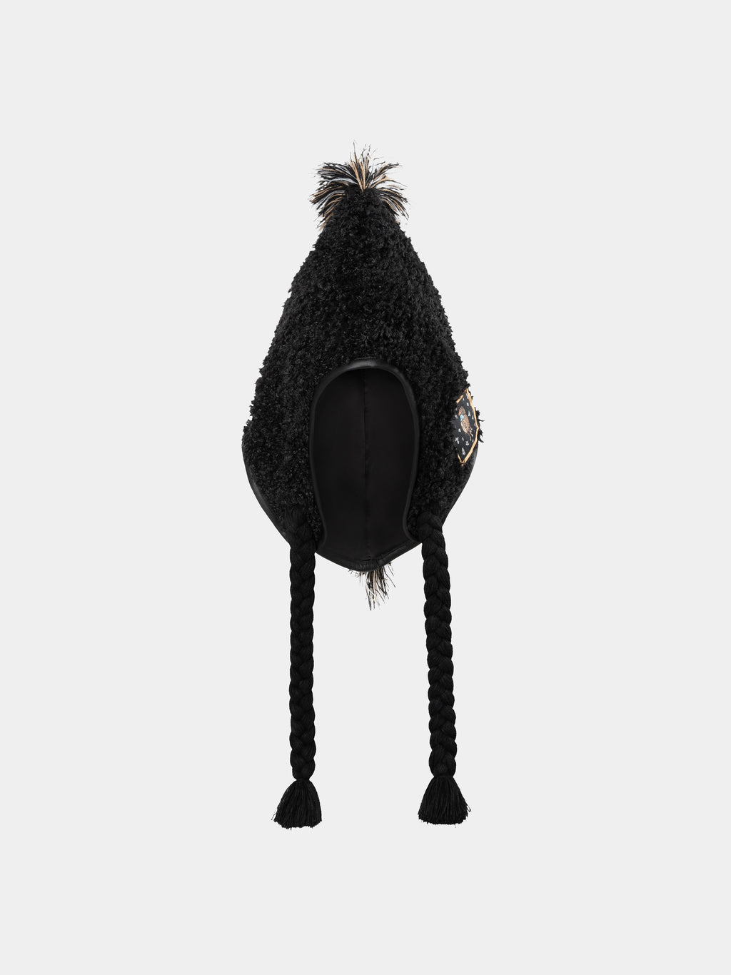 "Year of the Horse" Fuzzy Hat – Lucky Black