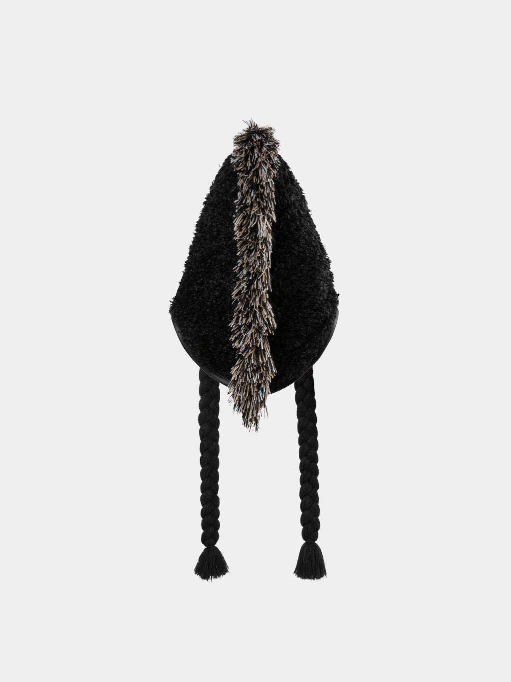 "Year of the Horse" Fuzzy Hat – Lucky Black