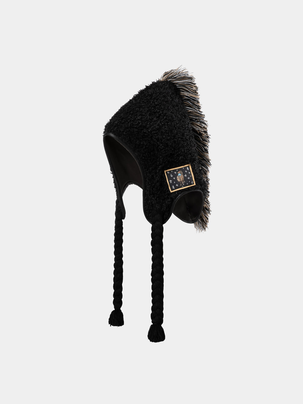 "Year of the Horse" Fuzzy Hat – Lucky Black