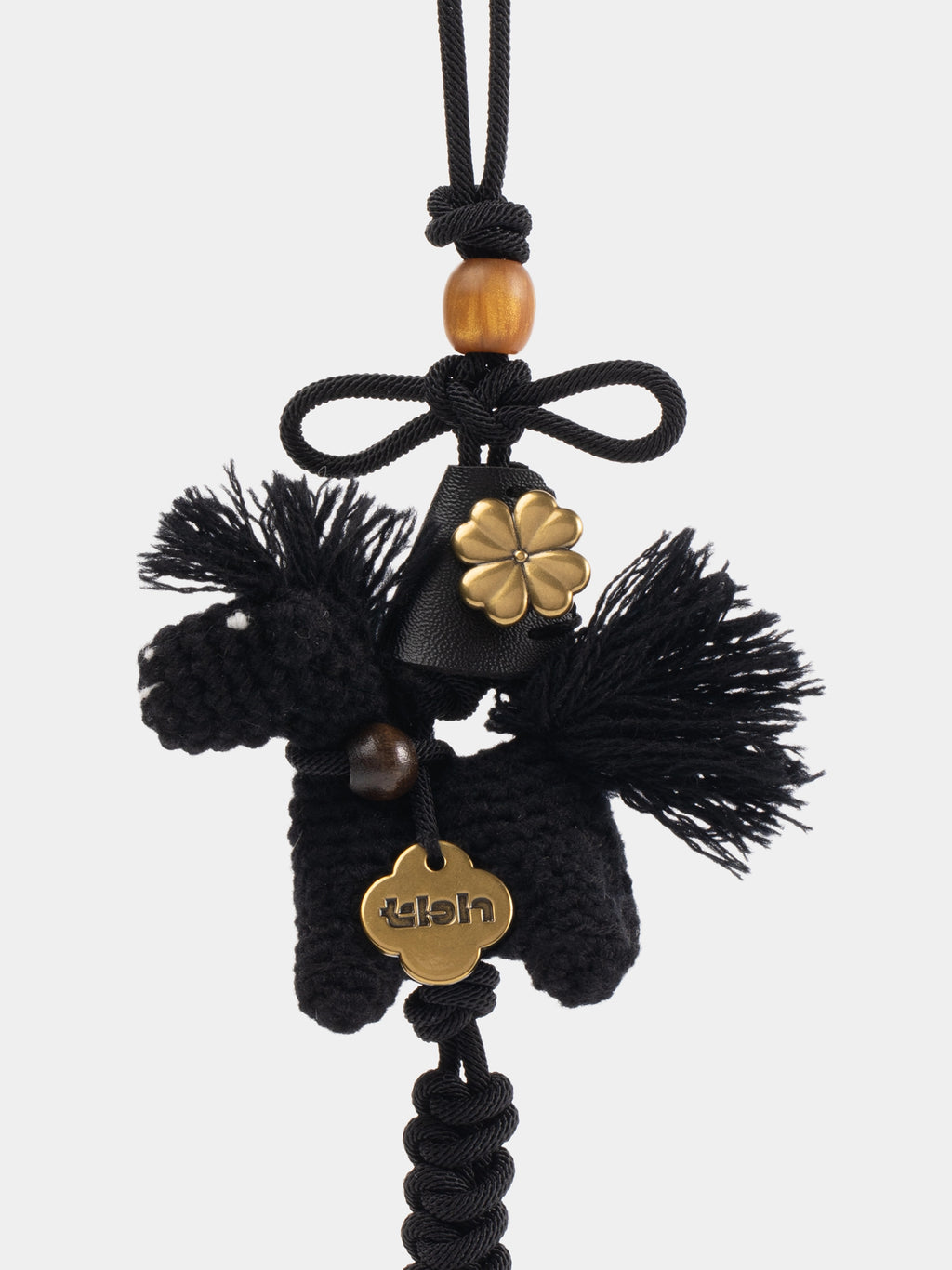 "Year of the Horse" Handmade Crochet Ornaments – You Are the Dark Horse
