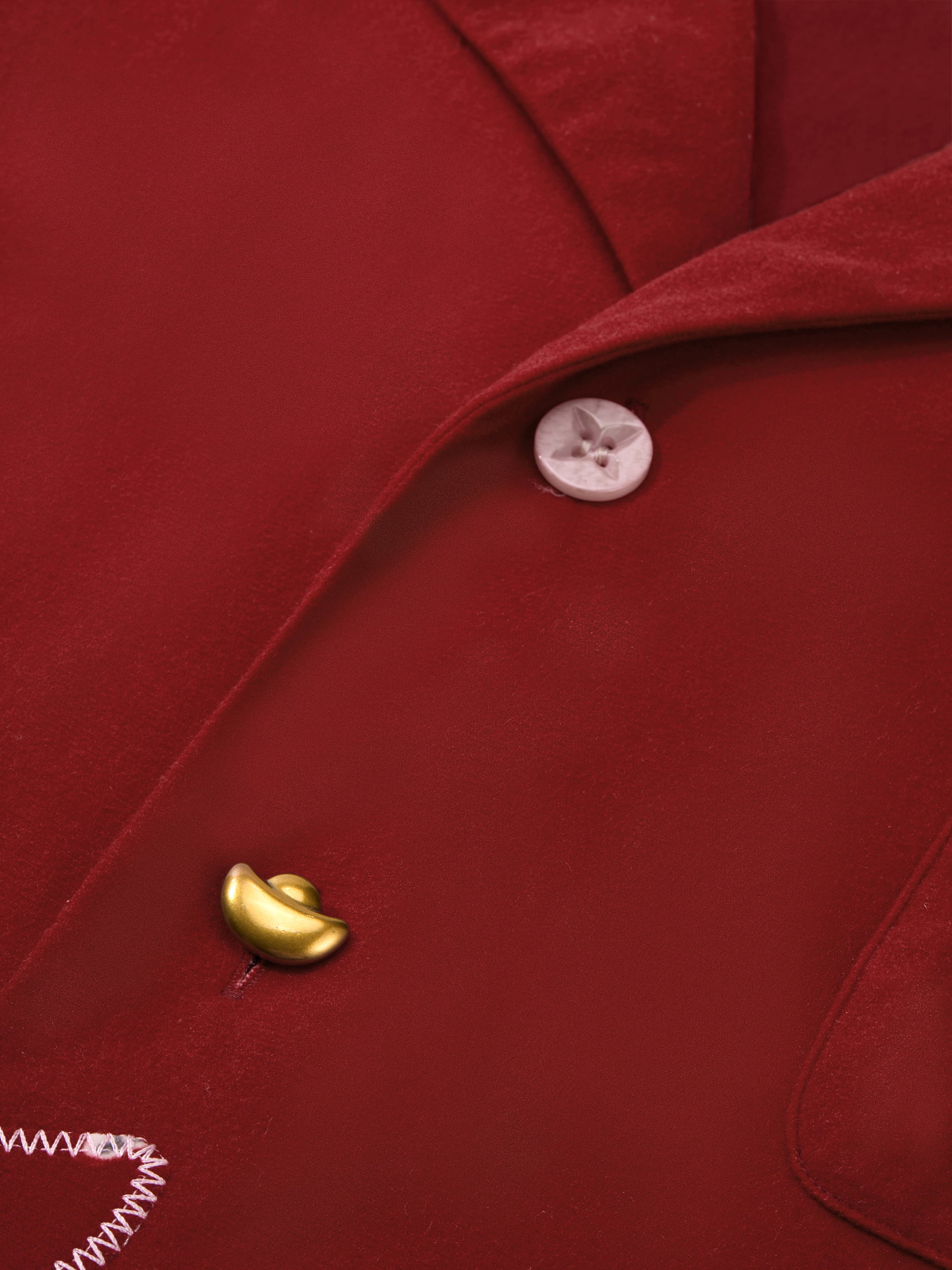 "Year of the Horse" Polar Fleece Loungewear Set – Fortune Red