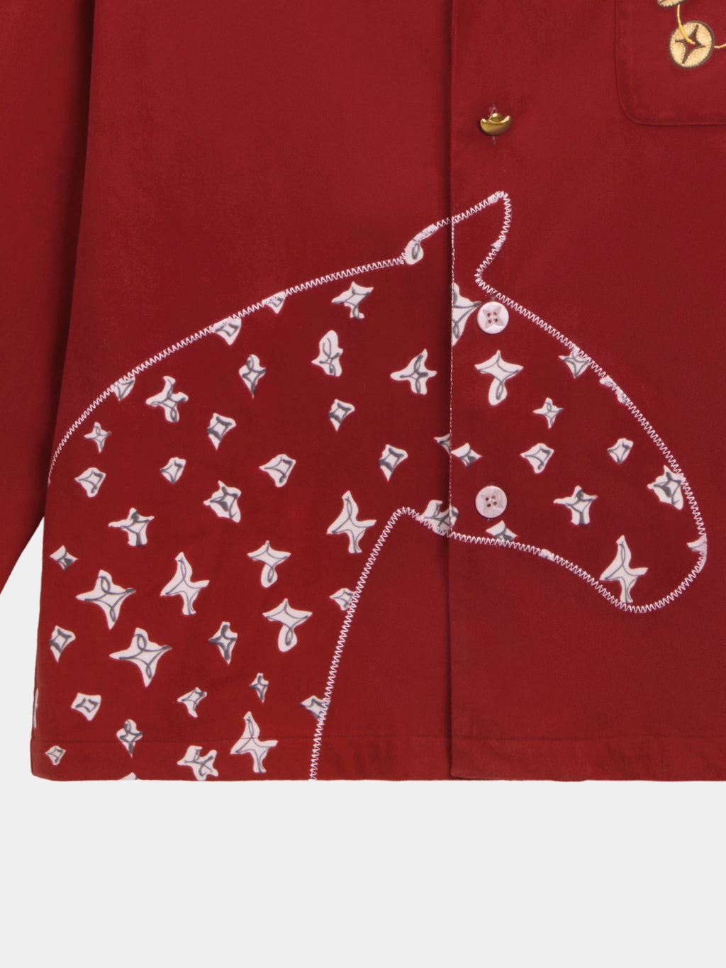 "Year of the Horse" Polar Fleece Loungewear Set – Fortune Red