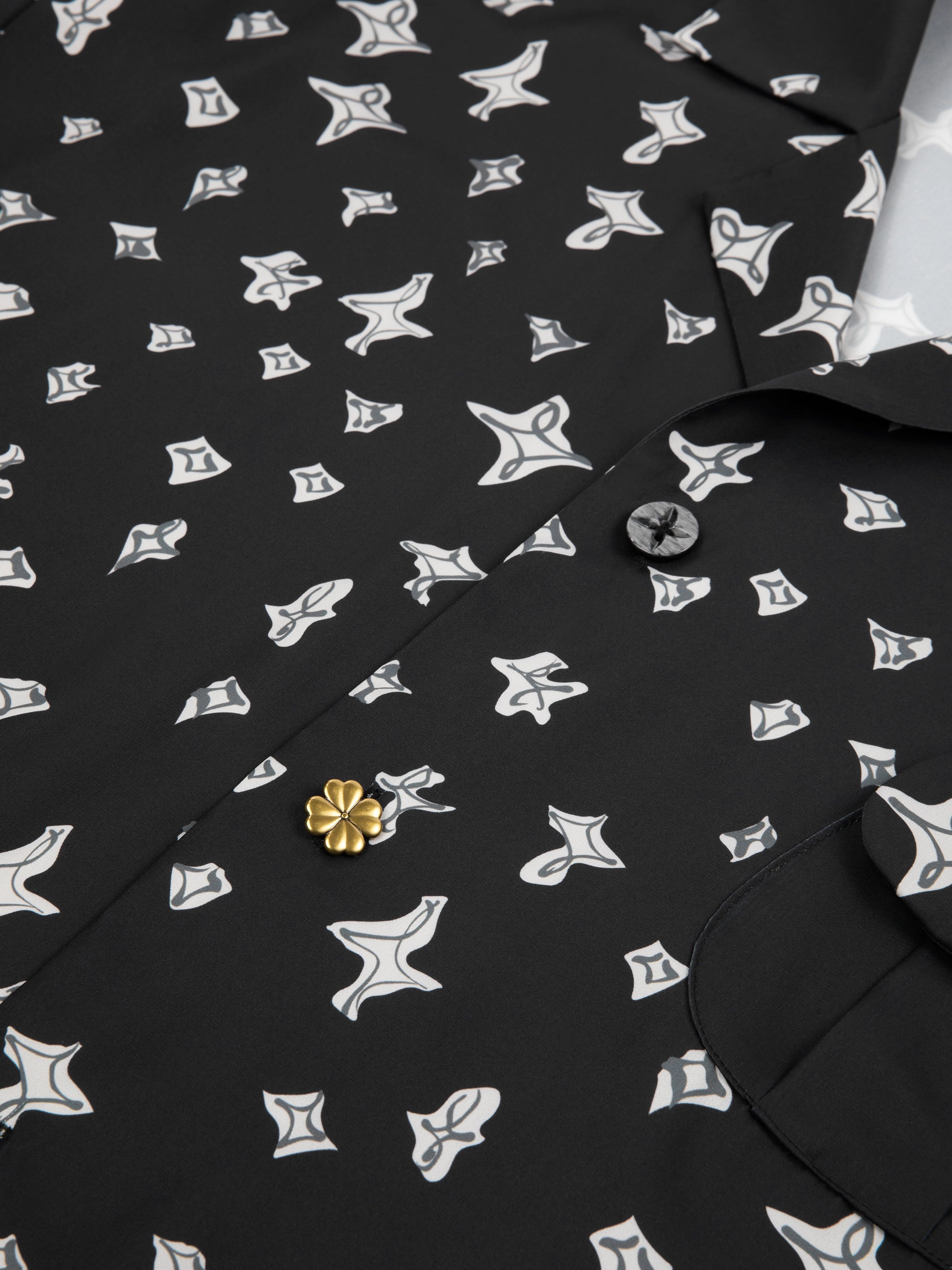 "Year of the Horse" Satin Loungewear Set – Lucky Black