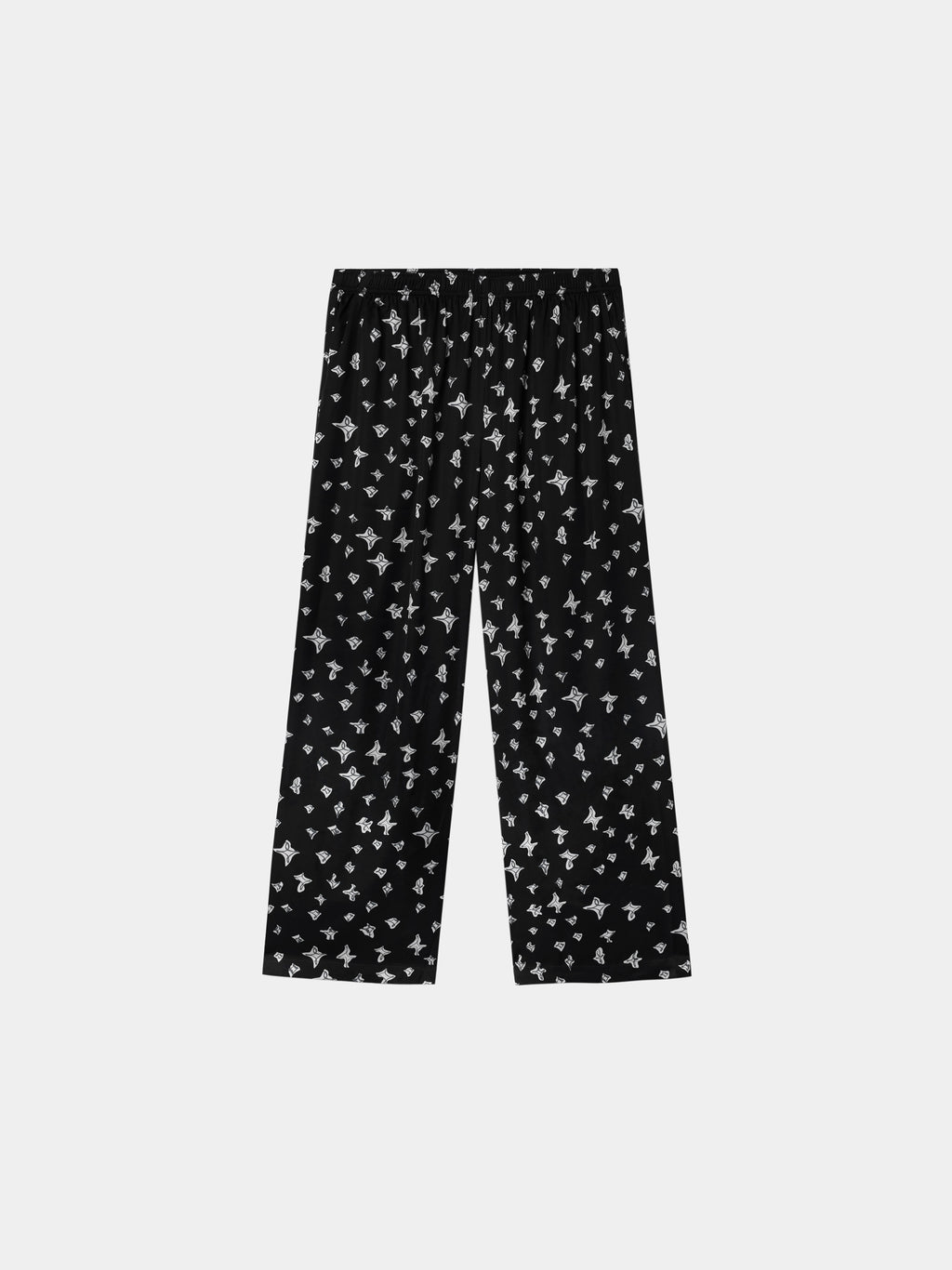 "Year of the Horse" Satin Loungewear Set – Lucky Black