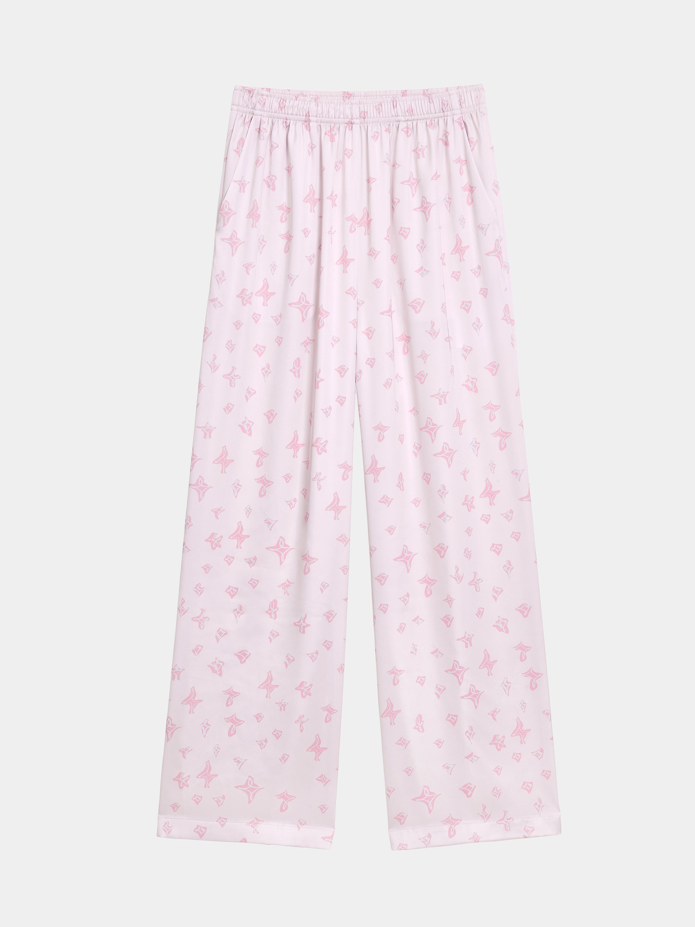 "Year of the Horse" Satin Loungewear Set – Petal Pink