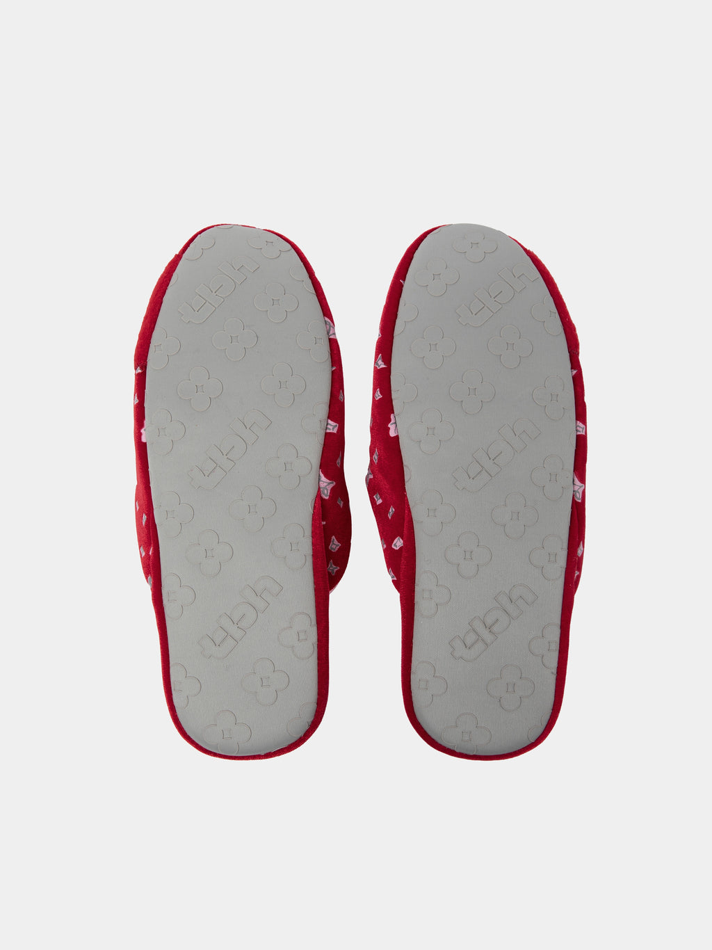 "Year of the Horse" Velvet Loafer Slippers – Fortune Red